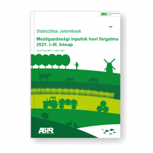 Mezőgazdasági inputok havi forgalma, 2021. I–III. hónap