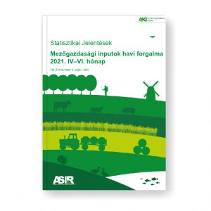 Mezőgazdasági inputok havi forgalma, 2021. IV–VI. hónap