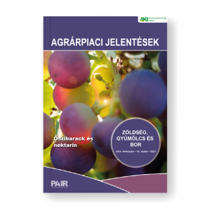 Agrárpiaci jelentések – Zöldség, gyümölcs és bor