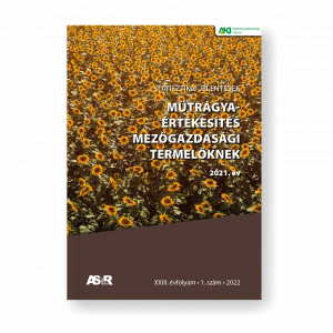 Műtrágya-értékesítés mezőgazdasági termelőknek, 2021. év