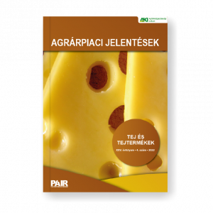 Agrárpiaci jelentések – Tej és tejtermékek