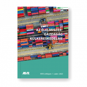 Az élelmiszer-gazdaság külkereskedelme, 2022. év