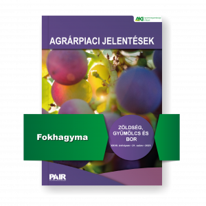 Agrárpiaci Jelentés ZGy 21. szám fókuszban a fokhagyma