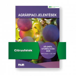 Agrárpiaci jelentések – Zöldség, gyümölcs és bor
