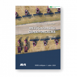 Mezőgazdasági gépek forgalma 2023. év