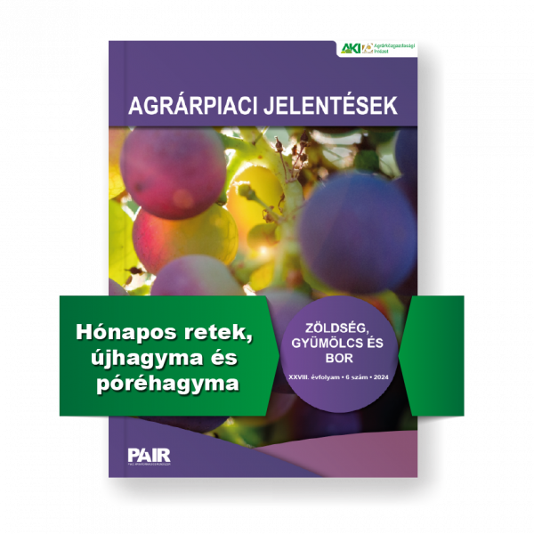 Agrárpiaci jelentések – Zöldség, gyümölcs és bor