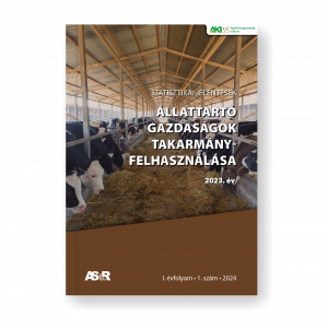 Állattartó gazdaságok takarmányfelhasználása 2024/1