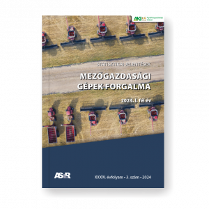 Mezőgazdasági gépek forgalma 2024/3