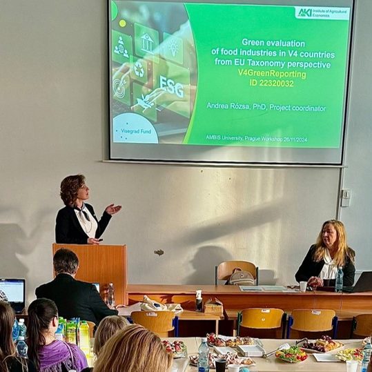 V4 GreenReporting projekt, workshop Csehország