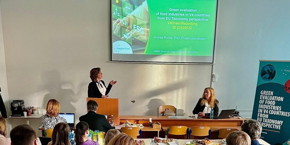 V4Green Reporting_hir_1209.docx V4 GreenReporting projekt, workshop Csehország