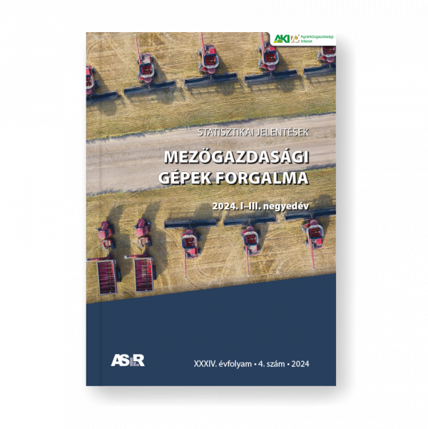 Mezőgazdasági gépforgalom 2024/4