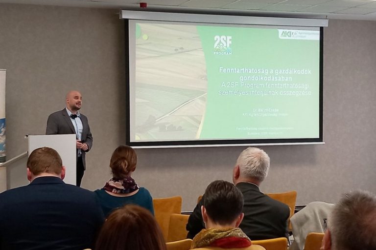Lezárult a „2SF – Felkészült gazdák, fenntartható gazdaságok” projekt