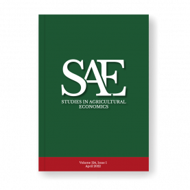 Studies in Agricultural Economics borító