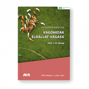 Vágóhidak élőállat-vágása 2025/2