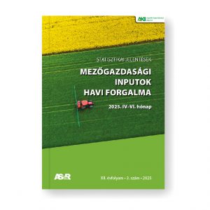 Inputok havi forgalma 2025/3