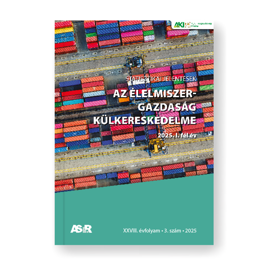 AZ ÉLELMISZER-GAZDASÁG KÜLKERESKEDELME 2025/3