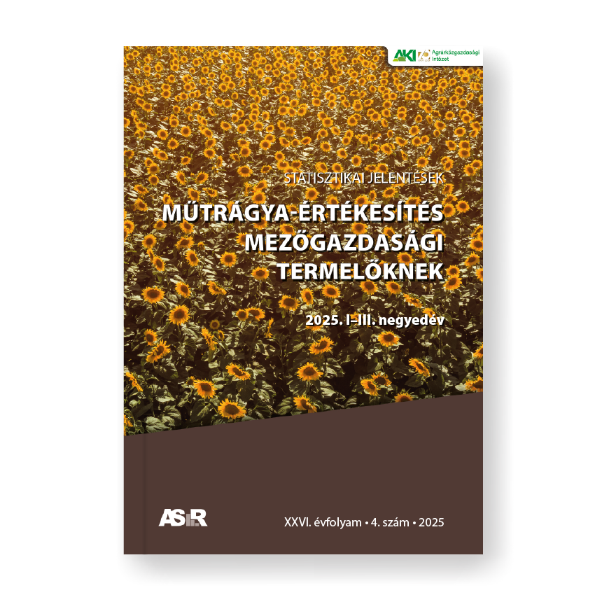 MŰTRÁGYA-ÉRTÉKESÍTÉS MEZŐGAZDASÁGI TERMELŐKNEK 2025/4